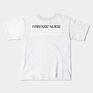 Forensic Nurse Kids T-Shirt